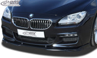 Thumbnail for LK Performance RDX Front Spoiler VARIO-X BMW 6er F06 Gran Coupe (M-Technic Frontbumper) Front Lip Splitter - LK Auto Factors