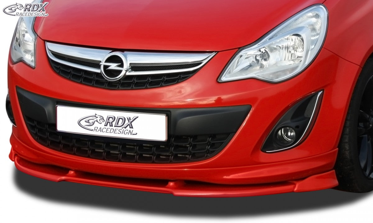 LK Performance RDX Front Spoiler VARIO-X OPEL Corsa D Facelift OPC-Line 2010+ (Fit for OPC-Line and Cars with OPC-Line Frontlip) Front Lip Splitter - LK Auto Factors
