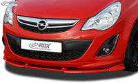 Thumbnail for LK Performance RDX Front Spoiler VARIO-X OPEL Corsa D Facelift OPC-Line 2010+ (Fit for OPC-Line and Cars with OPC-Line Frontlip) Front Lip Splitter - LK Auto Factors