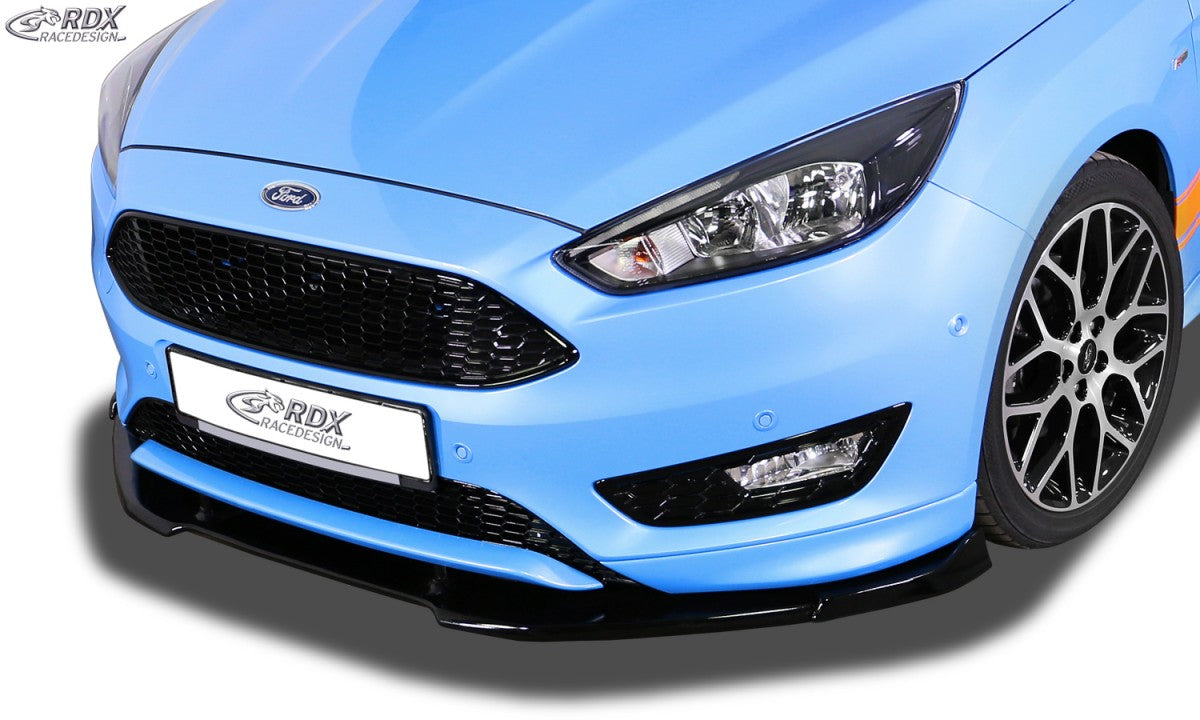 LK Performance RDX Front Spoiler VARIO-X FORD Focus 3 ST-Line 2015+ Front Lip Splitter - LK Auto Factors