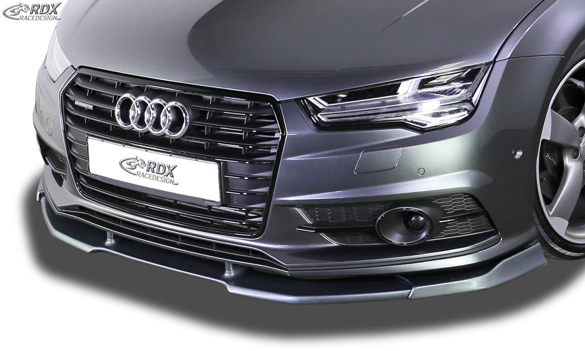 LK Performance front spoiler VARIO-X AUDI A7 & S7 2014-2018 (S-Line or S7 front bumper) - LK Auto Factors