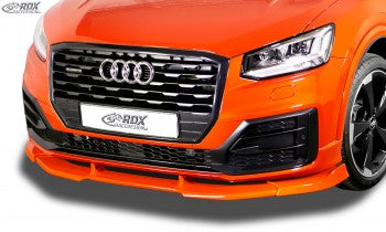 LK Performance front spoiler VARIO-X AUDI Q2 S-Line 2016+ front lip front attachment - LK Auto Factors