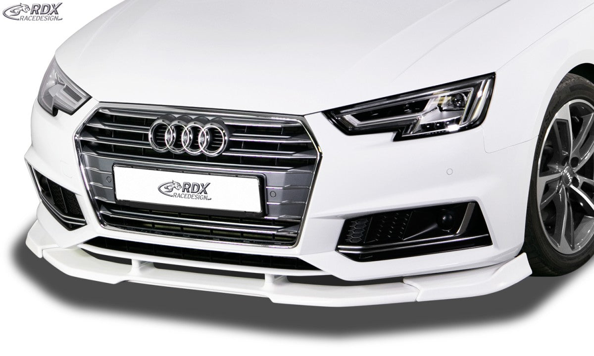 LK Performance front spoiler VARIO-X AUDI A4 8W B9 (S-Line or S4 front bumper) - LK Auto Factors