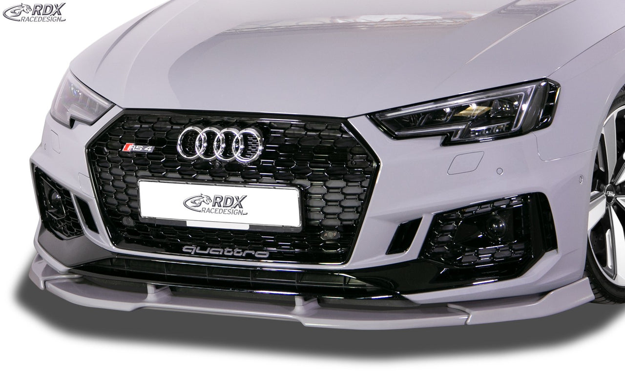 LK Performance front spoiler VARIO-X AUDI RS4 B9 front lip front attachment - LK Auto Factors