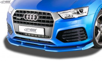 LK Performance front spoiler VARIO-X AUDI Q3 8U S-Line (2014-2018) front lip front attachment front spoiler lip - LK Auto Factors
