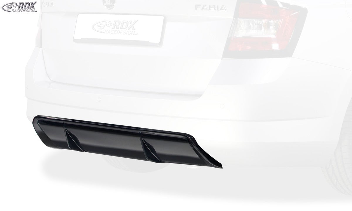 LK Performance RDX rear bumper extension SKODA Fabia 3 (NJ) Combi / StationWagon Diffusor - LK Auto Factors