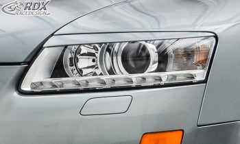 LK Performance headlight spoilers Audi A6 4F facelift 2008-2011 Evil eye - LK Auto Factors
