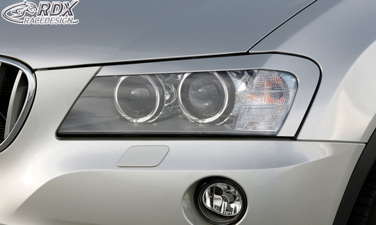LK Performance RDX Headlight covers BMW X3 F25 2010-2014 - LK Auto Factors