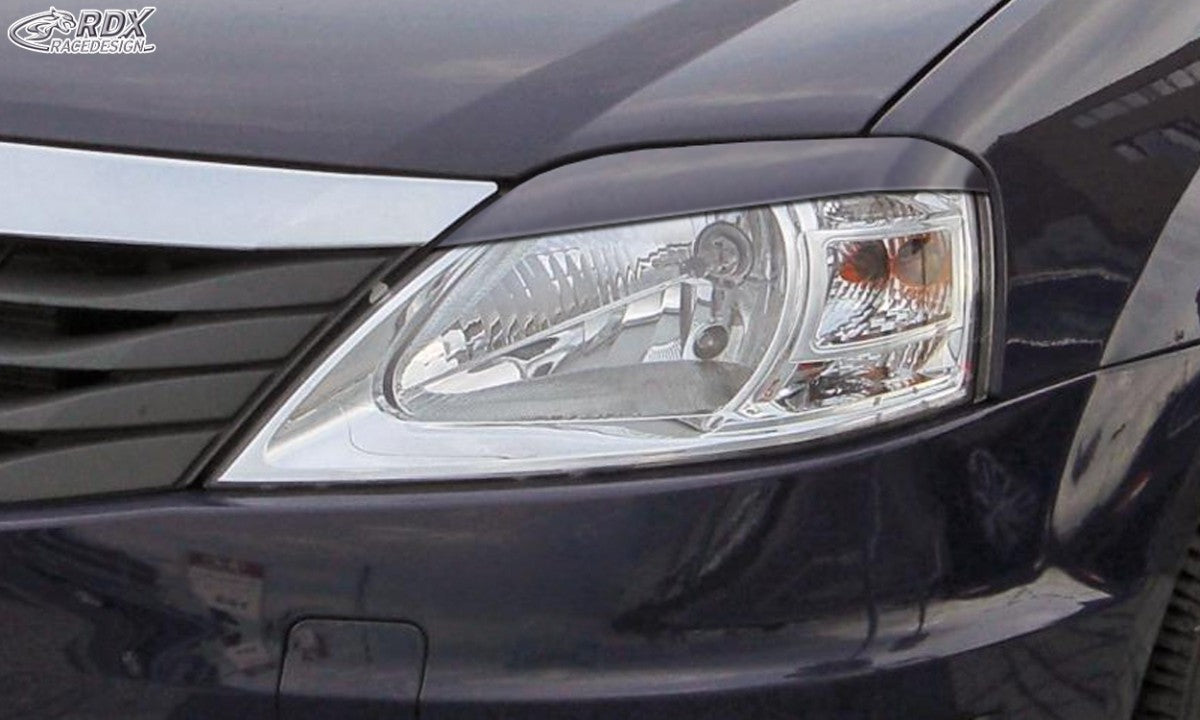 LK Performance RDX Headlight covers DACIA Logan 2008-2013 - LK Auto Factors