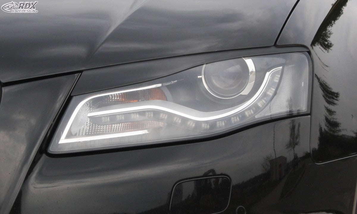 LK Performance headlight covers AUDI A4 B8, B81, 8K (2008-2011) Evil eye - LK Auto Factors