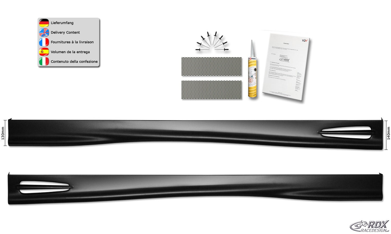 LK Performance side skirts VW Passat 3C "Edition" - LK Auto Factors