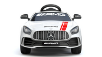Thumbnail for Mercedes Benz GTR AMG Licensed 6V 7A Battery Powered Kids Electric Ride On Toy Car White