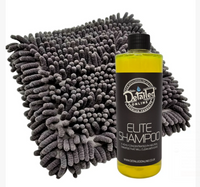 Thumbnail for Chenille wash pad and Elite shampoo kit