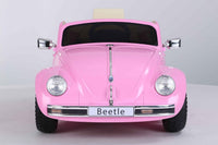 Thumbnail for 12V Licensed VW Beetle Ride On Car Pink