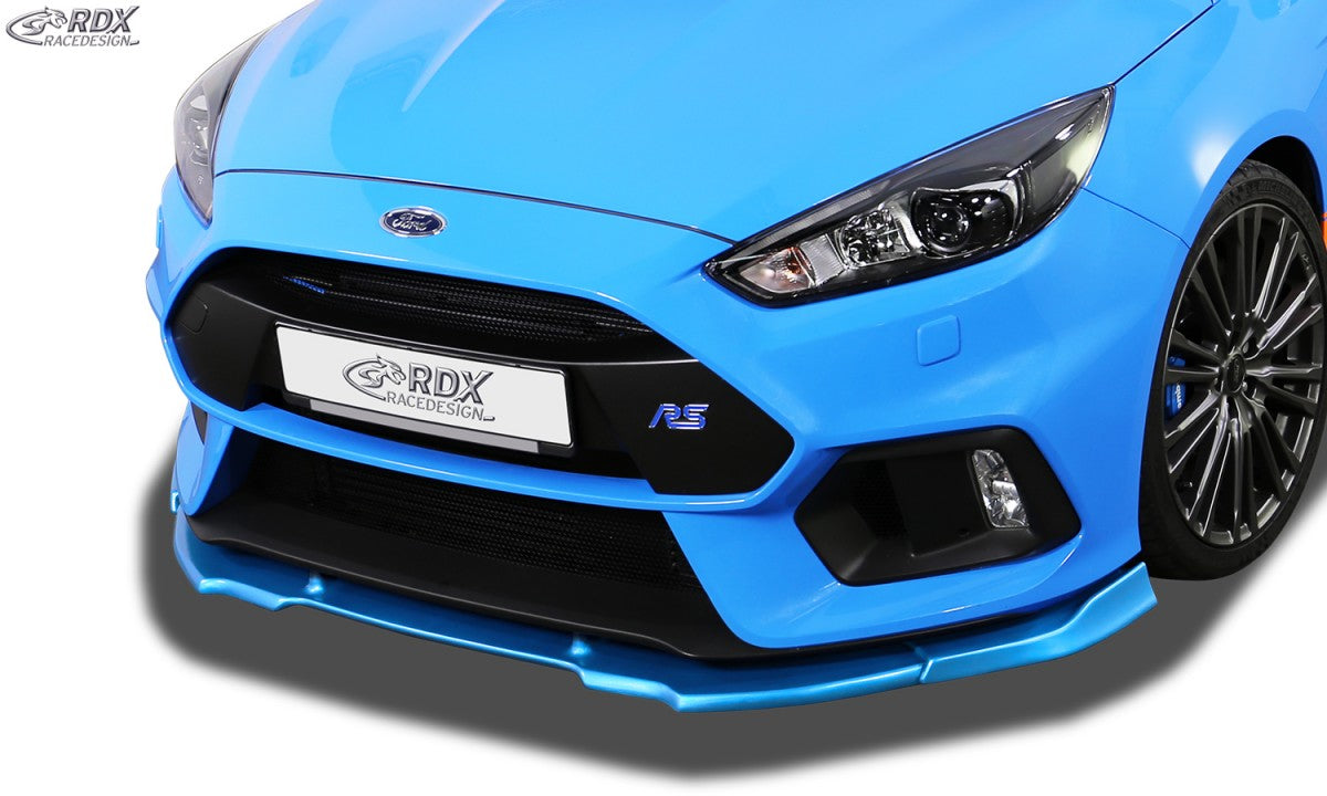 LK Performance RDX Front Spoiler VARIO-X FORD Focus 3 RS (2016+) Front Lip Splitter - LK Auto Factors