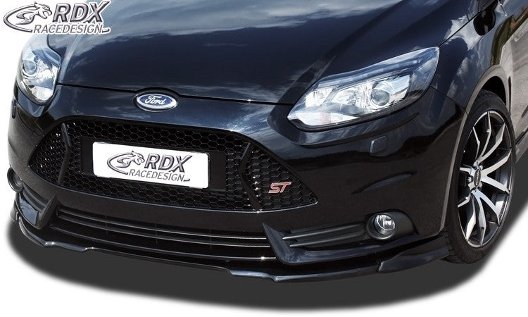 LK Performance RDX Front Spoiler VARIO-X FORD Focus 3 ST (2012+) Front Lip Splitter - LK Auto Factors