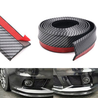 Thumbnail for Car Carbon Fiber Front Lip Bumper Trim - LK Auto Factors
