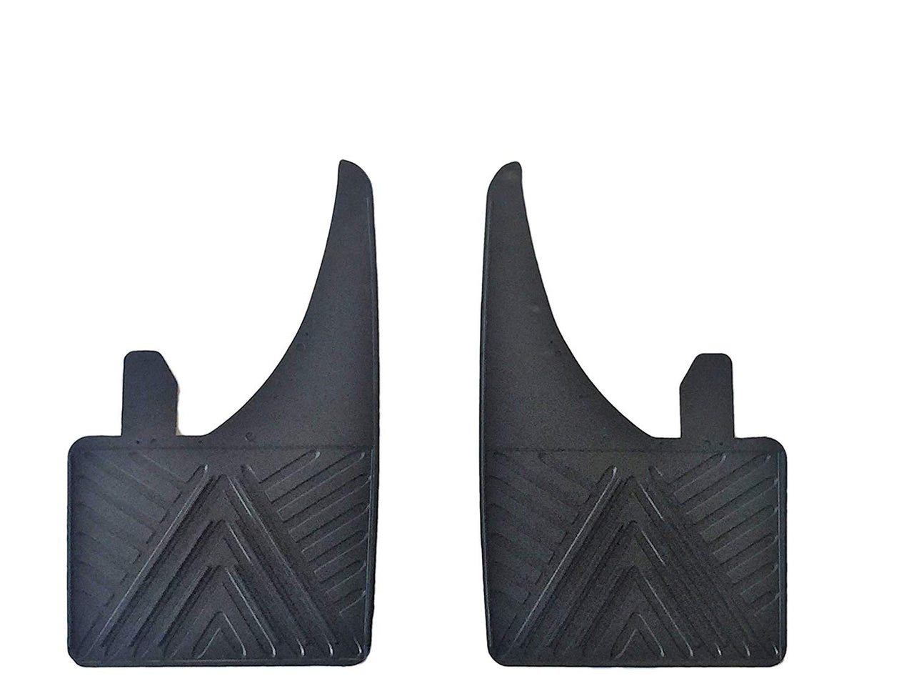 New Pair of 2 Universal Black Citroen Mud Flaps With Citroen Logo Fit Citroen C3 Citroen C1 Citroen C4 Citroen Picasso Citroen Van Citroen Berlingo Front or Rear Rally Mudflaps Splash Guard - LK Auto Factors