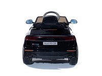 Thumbnail for 12V Licensed Black Audi Q8 RS Battery Ride On Car