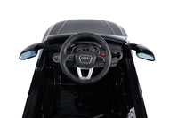 Thumbnail for 12V Licensed Black Audi Q8 RS Battery Ride On Car