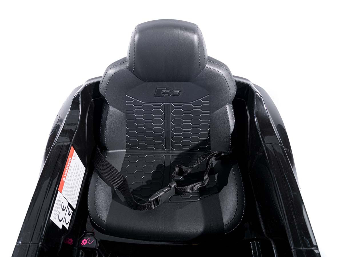 12V Licensed Black Audi Q8 RS Battery Ride On Car