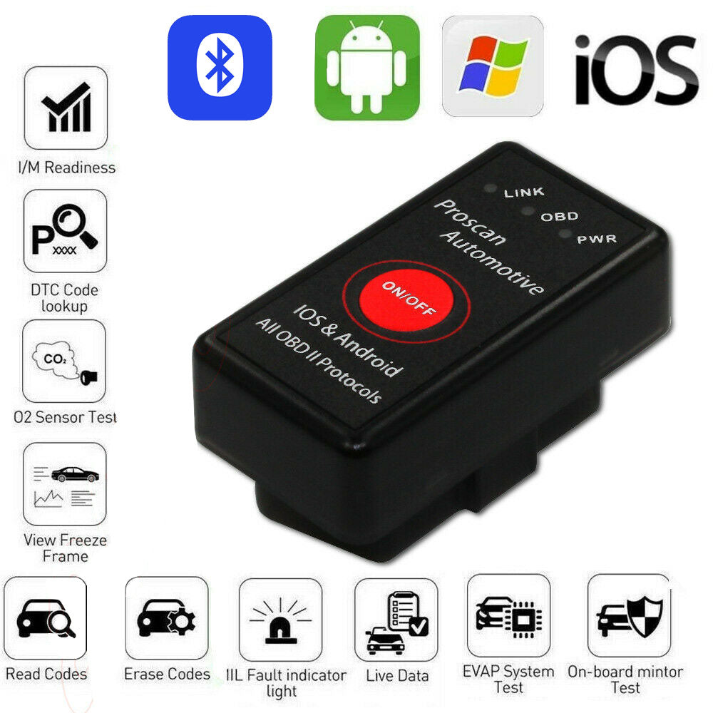 iCAR PRO SCAN Bluetooth 4.0 ELM 327 OBD2 Car Diagnostic Scanner For Android iOs