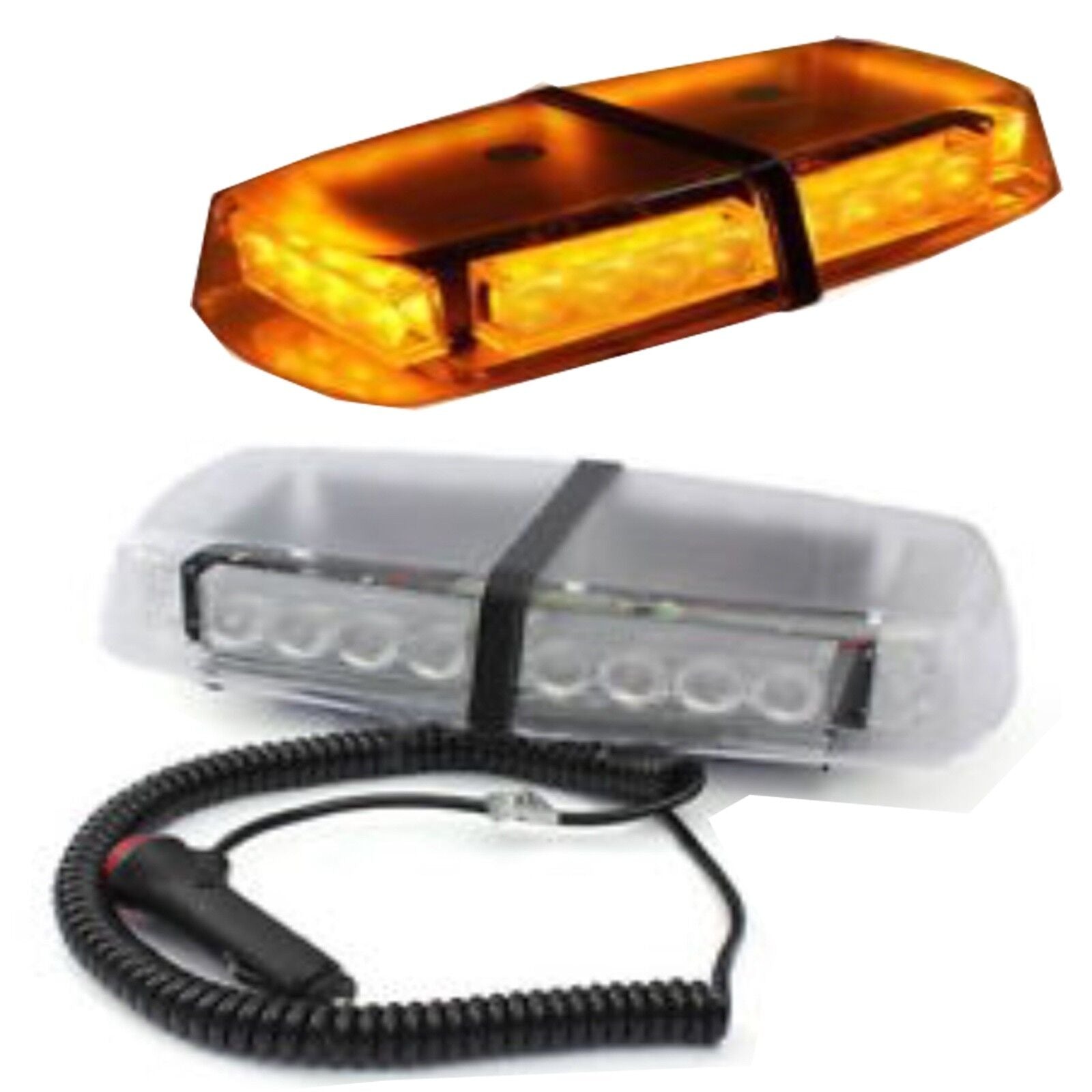 MAGNETIC ROOF FLASHING BEACON BRIGHT AMBER