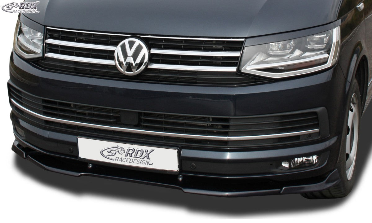 LK Performance Front Spoiler VARIO-X VW T6 2015+ (for painted and unpainted bumper) Front Lip Splitter - LK Auto Factors