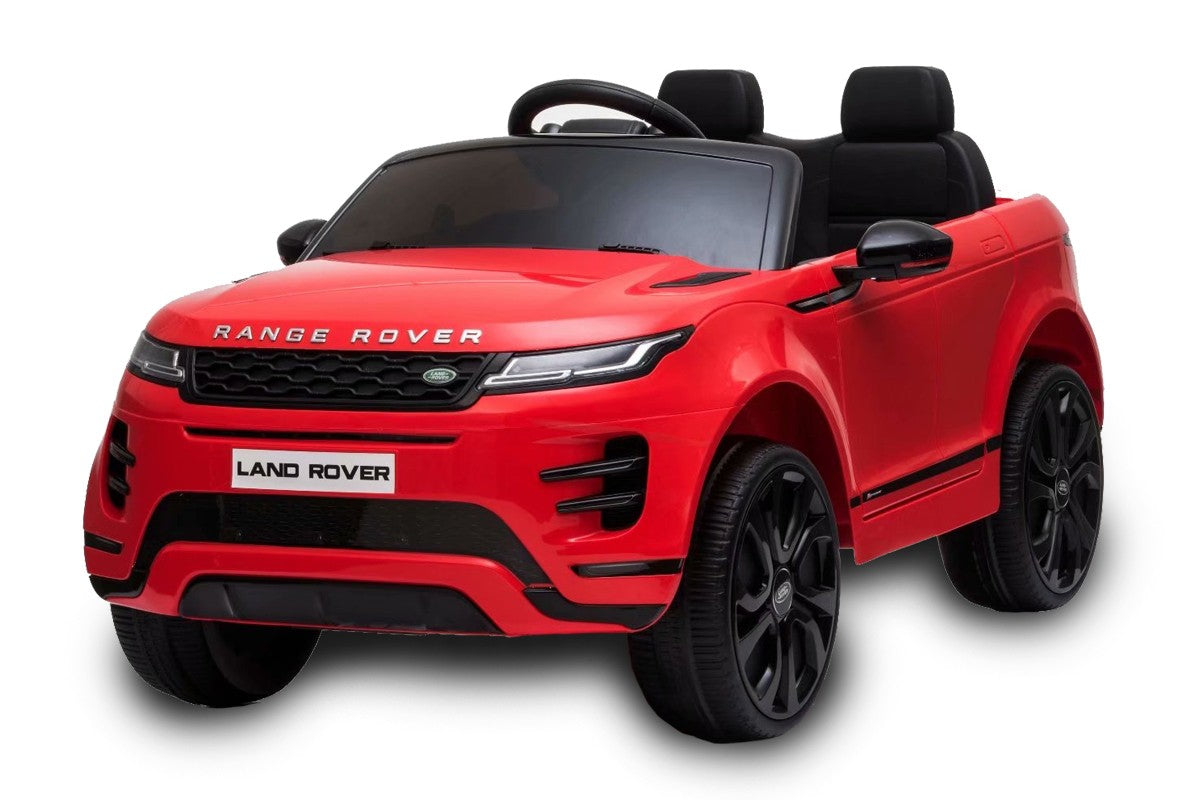 12V Licensed Red Range Rover Evoque Ride On Car | 4X4,Red Range Rover Evoque