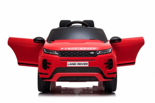 12V Licensed Red Range Rover Evoque Ride On Car | 4X4,Red Range Rover Evoque