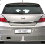 LK Performance RDX rear bumper extension OPEL Astra H 4/5 doors - LK Auto Factors