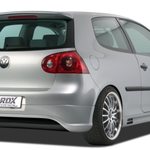 LK Performance RDX rear bumper extension VW Golf 5 "R32 clean" with exhaust hole left
