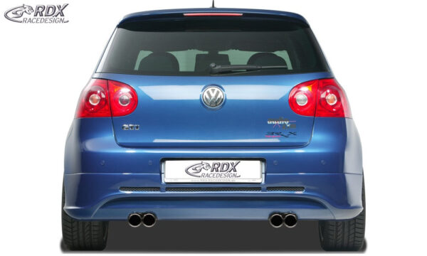 LK Performance RDX rear bumper extension VW Golf 5 "GTI/R-Five" with exhaust hole left & right | Automotive,body kit,bodykit,car accessories,Car Parts,diffuser,front,front lip,Golf 5,rear,rear bumper extension,side skirt,side skirts,sideskirt,splitter,spo