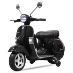 License Piaggio Vespa scooter children motorcycle with training wheels electric car 2x 20W 12V 7Ah | Motorcycles,partially,Vespa scooter
