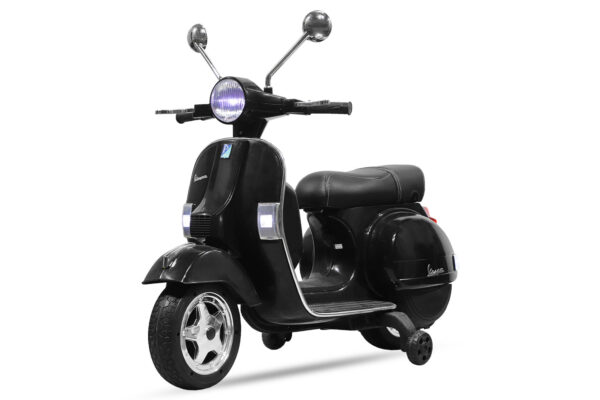 License Piaggio Vespa scooter children motorcycle with training wheels electric car 2x 20W 12V 7Ah | Motorcycles,partially,Vespa scooter
