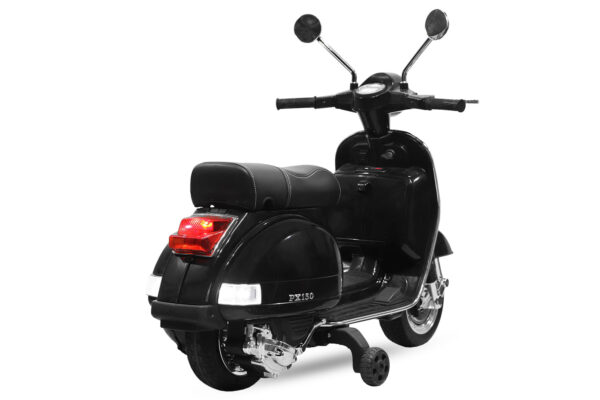 License Piaggio Vespa scooter children motorcycle with training wheels electric car 2x 20W 12V 7Ah | Motorcycles,partially,Vespa scooter