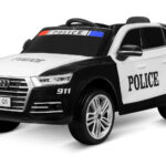 License children electric car Audi Q5 Policecar 2x 40W 12V 7Ah 2.4G RC Bluetooth | Audi Q5,partially,SALOON & HOT HATCHES