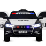 License children electric car Audi Q5 Policecar 2x 40W 12V 7Ah 2.4G RC Bluetooth | Audi Q5,partially,SALOON & HOT HATCHES