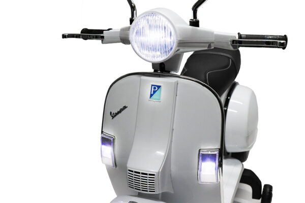 License Piaggio Vespa scooter children motorcycle with training wheels electric car 2x 20W 12V 7Ah | Motorcycles,partially,Vespa scooter