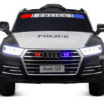 License children electric car Audi Q5 Policecar 2x 40W 12V 7Ah 2.4G RC Bluetooth | Audi Q5,partially,SALOON & HOT HATCHES