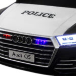 License children electric car Audi Q5 Policecar 2x 40W 12V 7Ah 2.4G RC Bluetooth | Audi Q5,partially,SALOON & HOT HATCHES