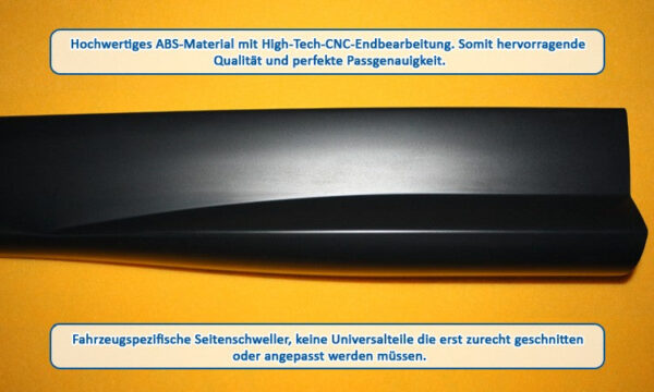 LK Performance RDX Sideskirts PEUGEOT 207 "Turbo-R" - LK Auto Factors