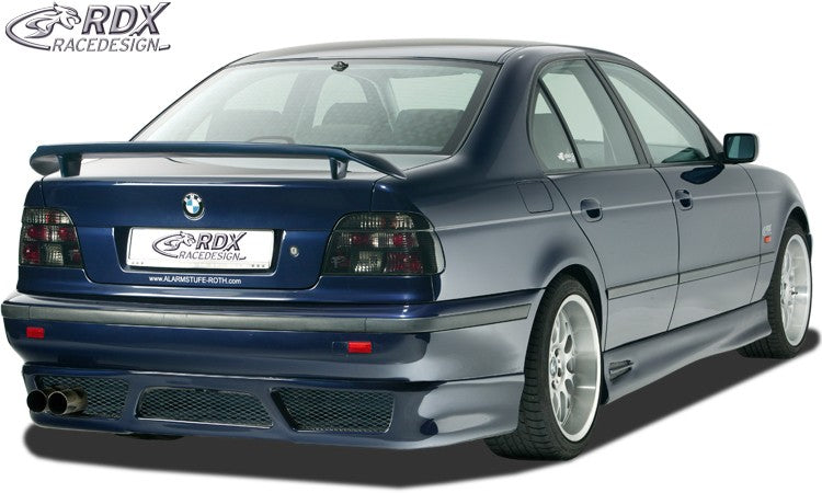 LK Performance RDX rear bumper extension BMW 5-series E39 sedan "M-Line" - LK Auto Factors