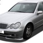 Front Spoiler RDX Front Spoiler VARIO-X MERCEDES C-class W203 -03/2004 (Fit for Classic/Elegance) Front Lip Splitter - LK Auto Factors