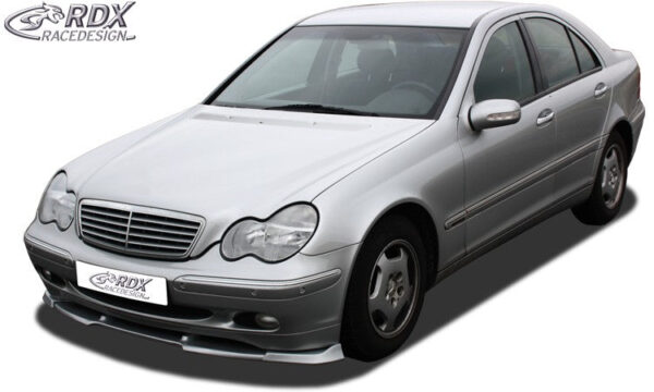Front Spoiler RDX Front Spoiler VARIO-X MERCEDES C-class W203 -03/2004 (Fit for Classic/Elegance) Front Lip Splitter - LK Auto Factors