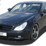 LK Performance RDX Front Spoiler VARIO-X MERCEDES CLS-class C219 2008+ Front Lip Splitter - LK Auto Factors
