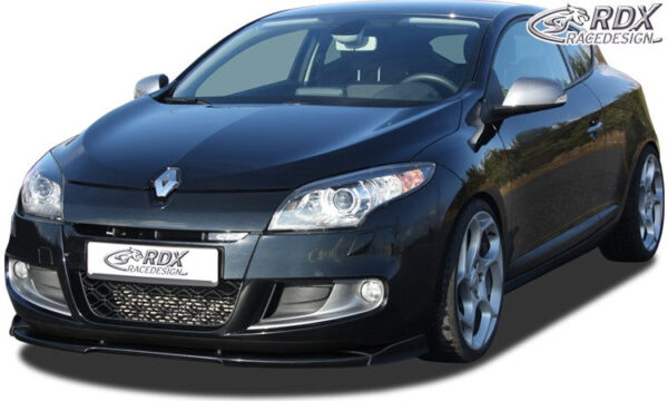 LK Performance RDX Front Spoiler VARIO-X RENAULT Megane 3 GT / GT-Line 2011+ Front Lip Splitter - LK Auto Factors