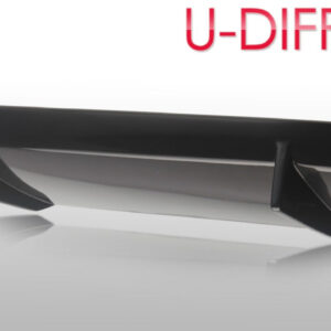 LK Performance RDX Rear Diffusor U-Diff XL (wide version) Universal ION | Automotive,body kit,bodykit,car accessories,Car Parts,diffuser,front,front lip,ION,rear,rear diffusor,side skirt,side skirts,sideskirt,splitter,spoiler