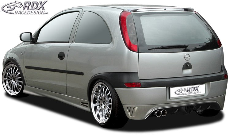 LK Performance RDX rear bumper extension OPEL Corsa C | Automotive,body kit,bodykit,bumper extension,car accessories,Car Parts,diffuser,front,front lip,OPEL Corsa C,rear,side skirt,side skirts,sideskirt,splitter,spoiler