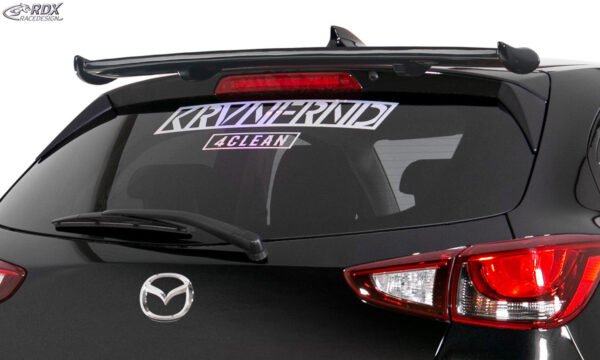 LK Performance RDX Roof Spoiler MAZDA 2 (DJ) 2014-2020 & 2020+ Rear Wing | Automotive,body kit,bodykit,Car Parts,diffuser,front,front lip,MAZDA 2,rear,Roof spoiler,side skirt,side skirts,sideskirt,splitter,spoiler